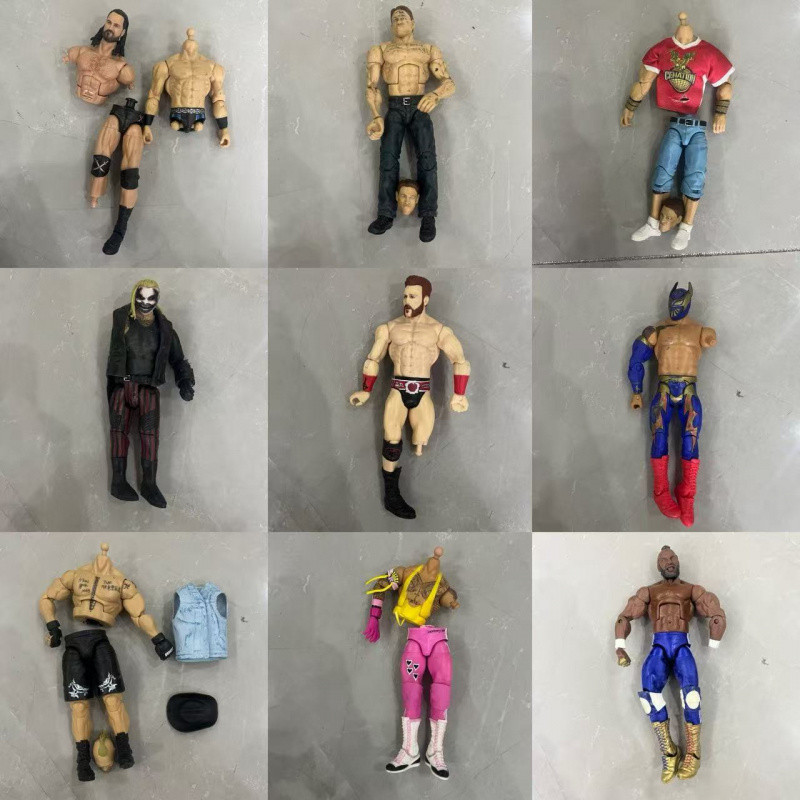 WWE Figure Damaged Body Wrestler Doll Body