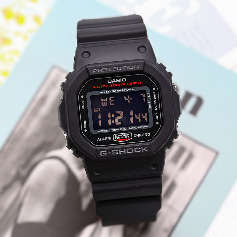 นาฬิกา Casio G-SHOCK DW-5600HR-1/BB/CC/BBM/CMB/GX-Sports นาฬิกาผู้ชายอิเล็กทรอนิกส์