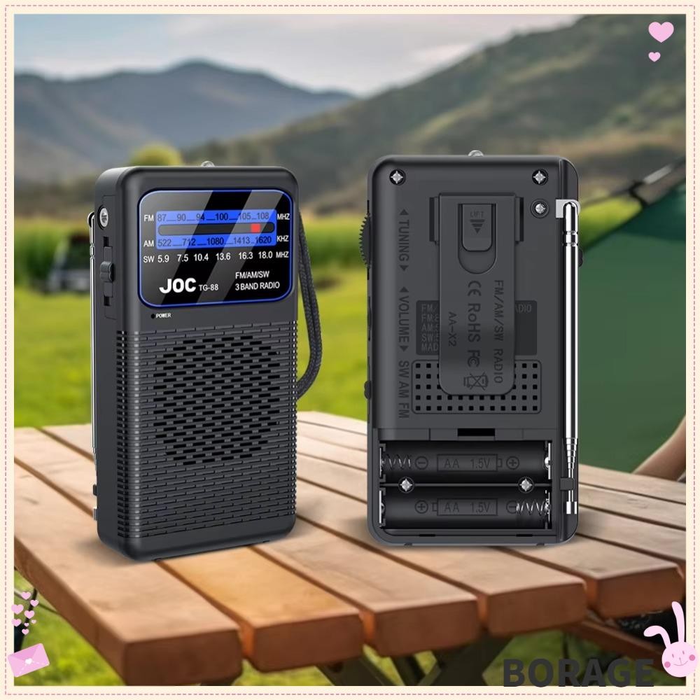 วิทยุ BORAG FM AM SW, วิทยุย้อนยุคมัลติฟังก์ชั่นแบบพกพา, วิทยุฉุกเฉินเสียงแบบเต็มแบนด์
