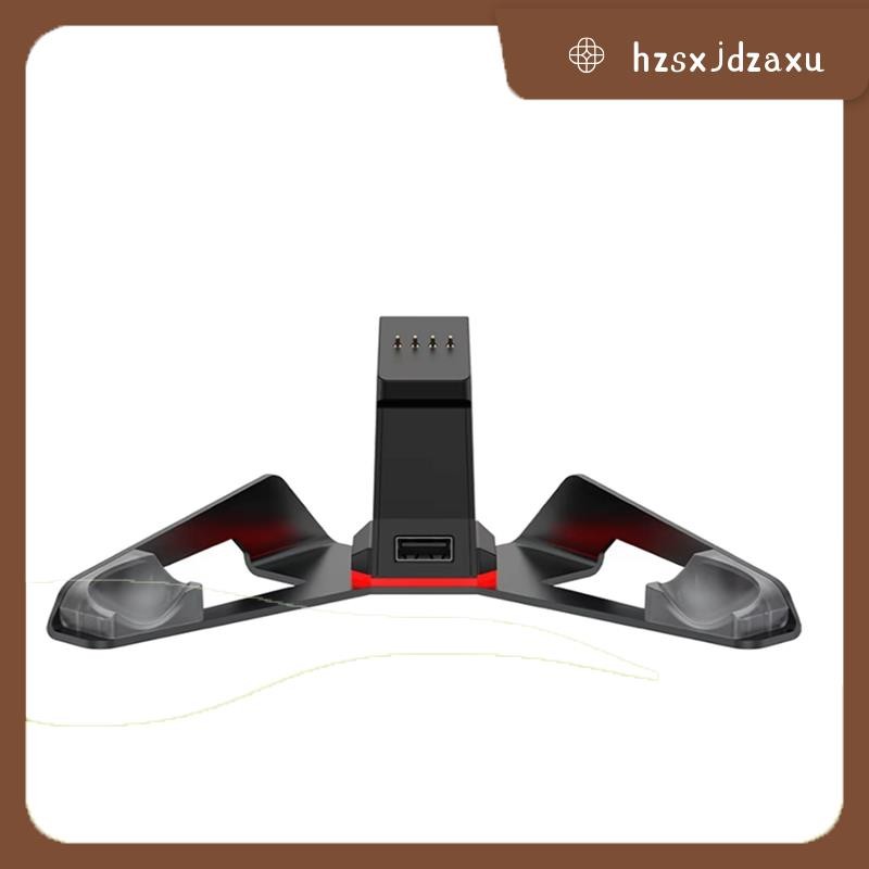 hzsxjdzaxuFor Cyclone 2 แท่นชาร์จพร้อมไฟ RGB Controller Gamepad Charger ฐานอุปกรณ์เสริมสําหรับ Cyclo