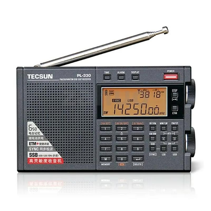 Tecsun PL-330 วิทยุแบบพกพา Full-Band วิทยุ FM MW SW LW SSB DSP เครื่องรับวิทยุอเนกประสงค์ วิทยุความไ