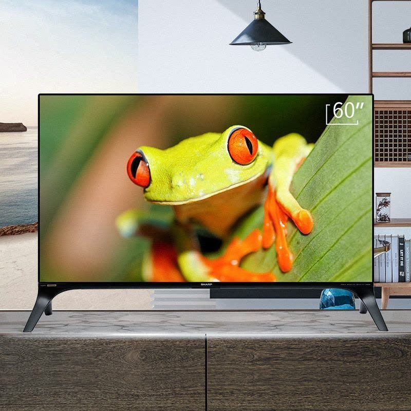 [ราคาดัน] Sharp/Sharp 60A9BW 60 นิ้ว 8K Ultra Clear AI Remote Voice รีโมทคอนโทรลสมาร์ททีวี