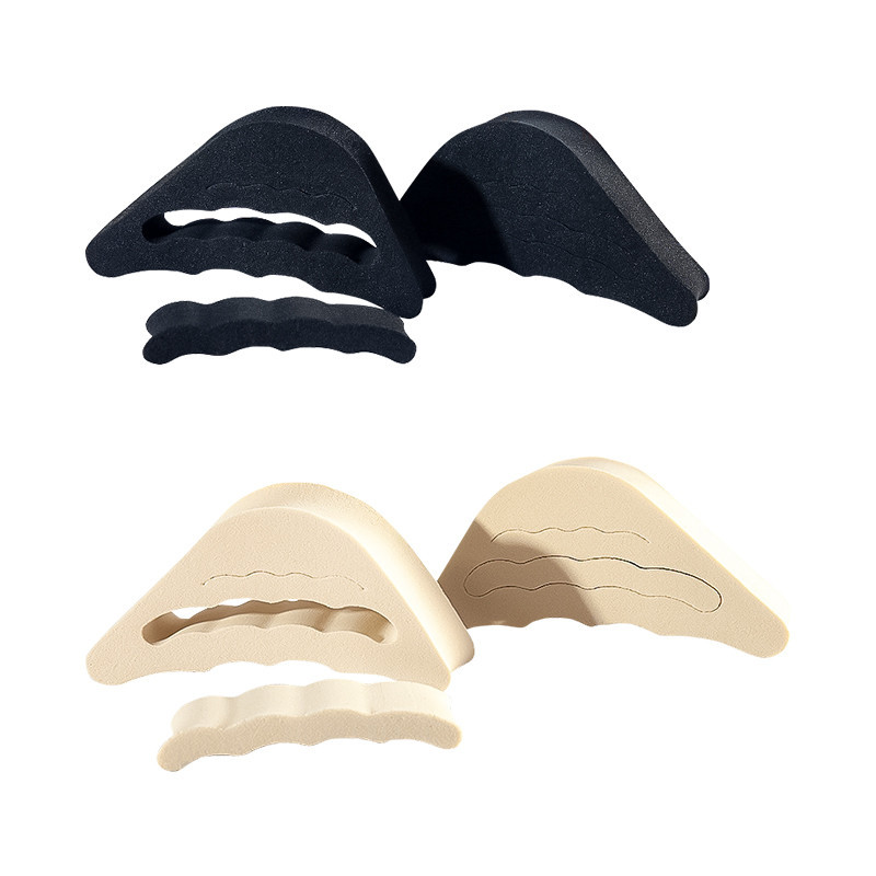 ฟองน้ำเสริมปลายเท้า 1คู่ สามารถปรับขนาดได้เกรด A ไม่ยุบ เสริมปลายเท้า แก้รองเท้าหลวม - รูปที่ 7