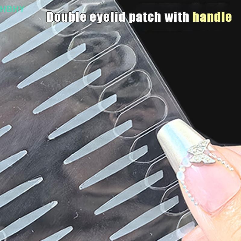 HB 96/160/320 แพทช์สติกเกอร์ตาสองชั้นพร้อมที่จับตําแหน่งเสริมธรรมชาติที่มองไม่เห็นยาวนาน Shaping Big