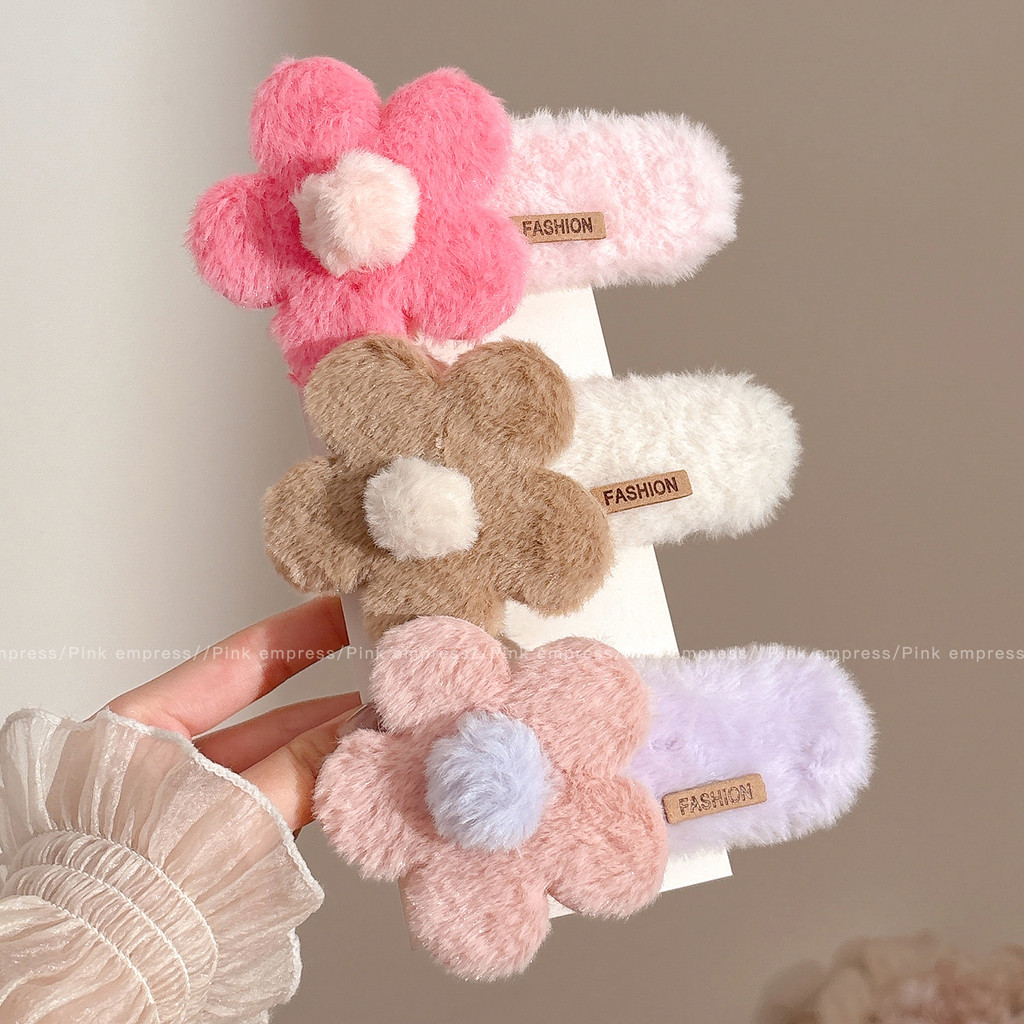 กิ๊บติดผมสำหรับเด็กผู้หญิง แบบสวมศีรษะ ขนาดใหญ่ เหมาะสำหรับฤดูหนาว - รูปที่ 2