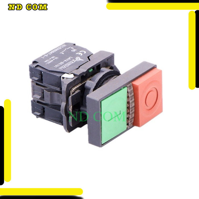 สุดคุ้ม! Xb4-bw8465 สวิต ปิดเปิด ล็อก XB4-BL8425  XB4-BL8325 22mm