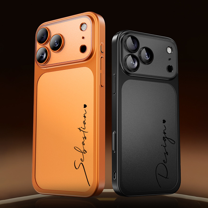 เคสโทรศัพท์คุณภาพสูงเคลือบชื่อ DIY ใหม่เหมาะสําหรับเคสไอโฟน17 pro max 17pro 17 air 16 pro max 16pro