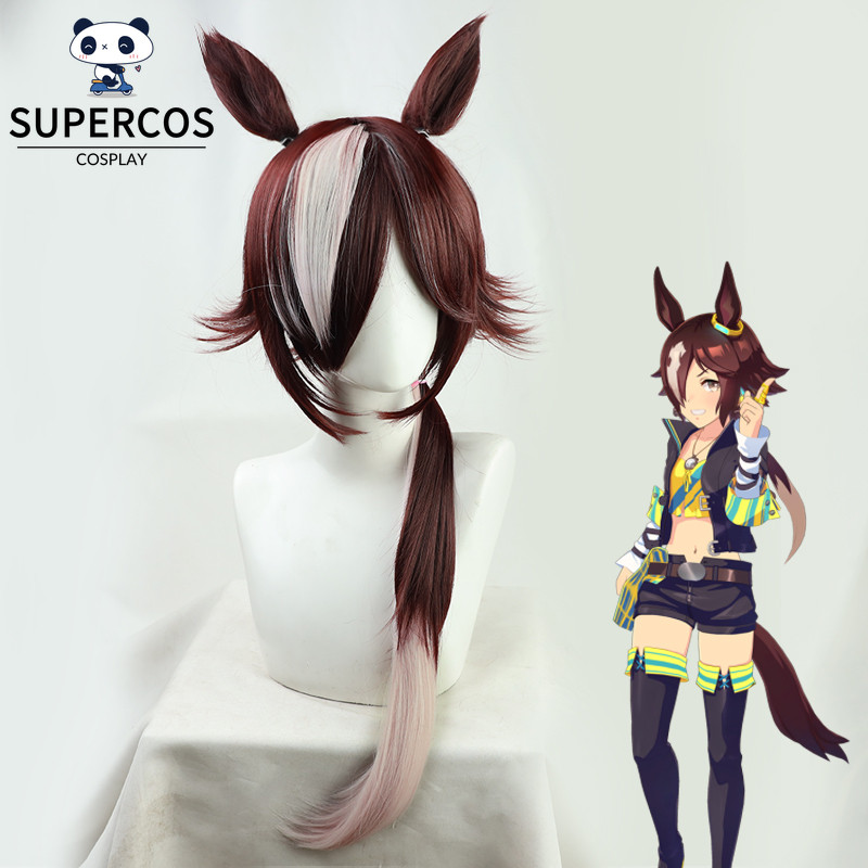 ชุดคอสเพลย์ Uma Musume Pretty Derby วอดก้า กับวิกผมหูและหางสังเคราะห์