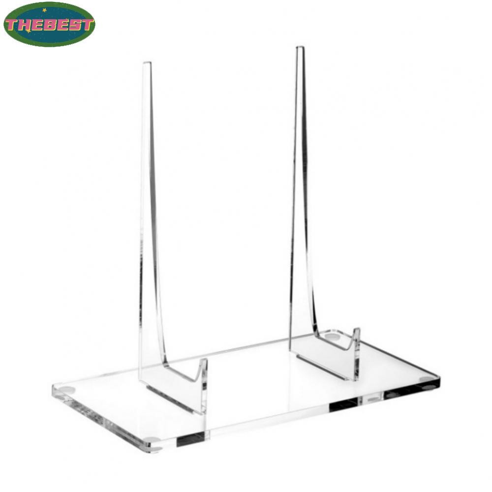 <Thebest>Clear Acrylic Book Stand for Desk Display For Photos Art and Books 10x5x9 InchesHot Sale