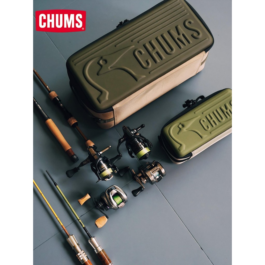 [จัดส่งด่วนข้อเสนอพิเศษ] CHUMS Chacha Bird Hard Shell กระเป๋าเก็บของแบบพกพากระเป๋าสะพายกล้องดิจิตอล CH62-1822