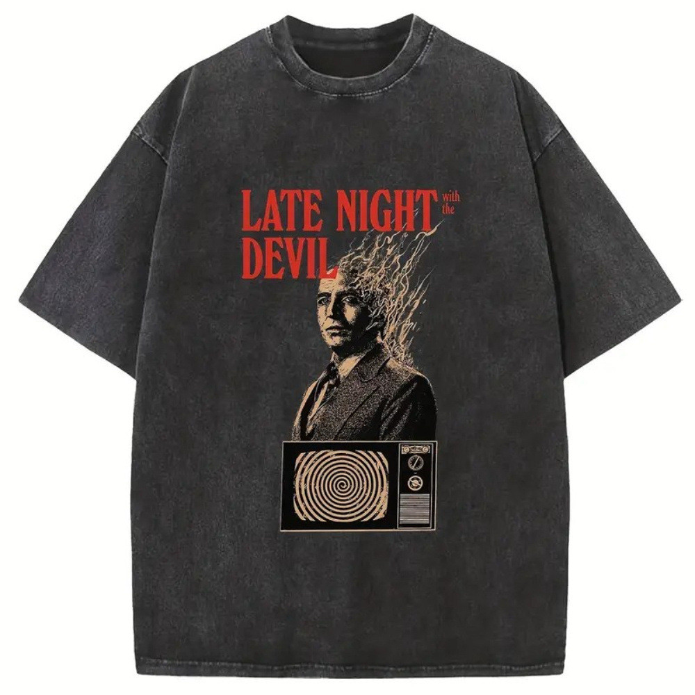 เสื้อยืดผู้ชาย สไตล์เรโทร ขนาดยุโรป 230g ออกแบบใหม่ปี 2025 H2AK