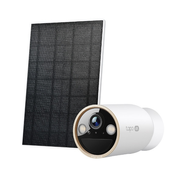 TP-Link Tapo C460 KIT ชุดกล้องวงจรปิด คมชัด 4K 8MP พร้อมแผงโซล่าร์เซลล์ Solar-Powered Security Camer