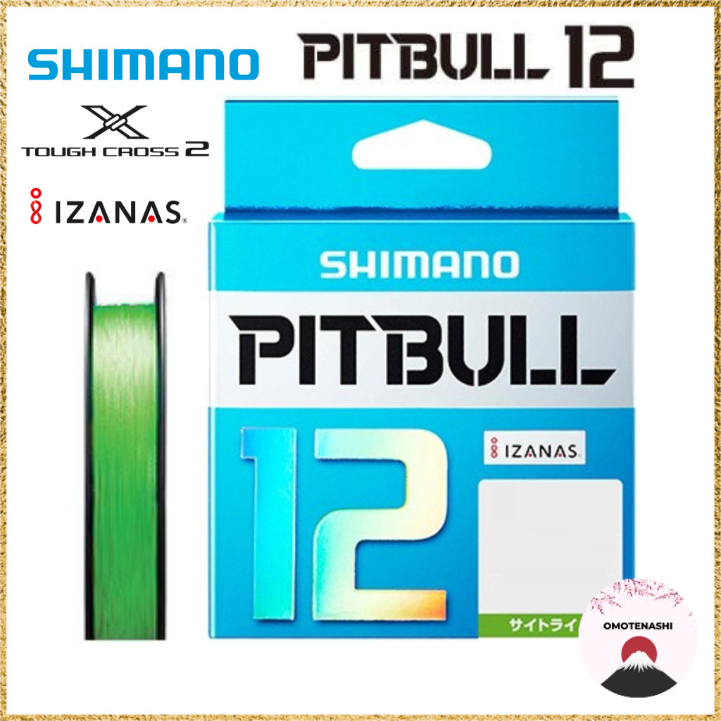 Shimano Pitbull PE Line, 12-Strand Braid, 150/200m, PL-M52R , PL-M62R