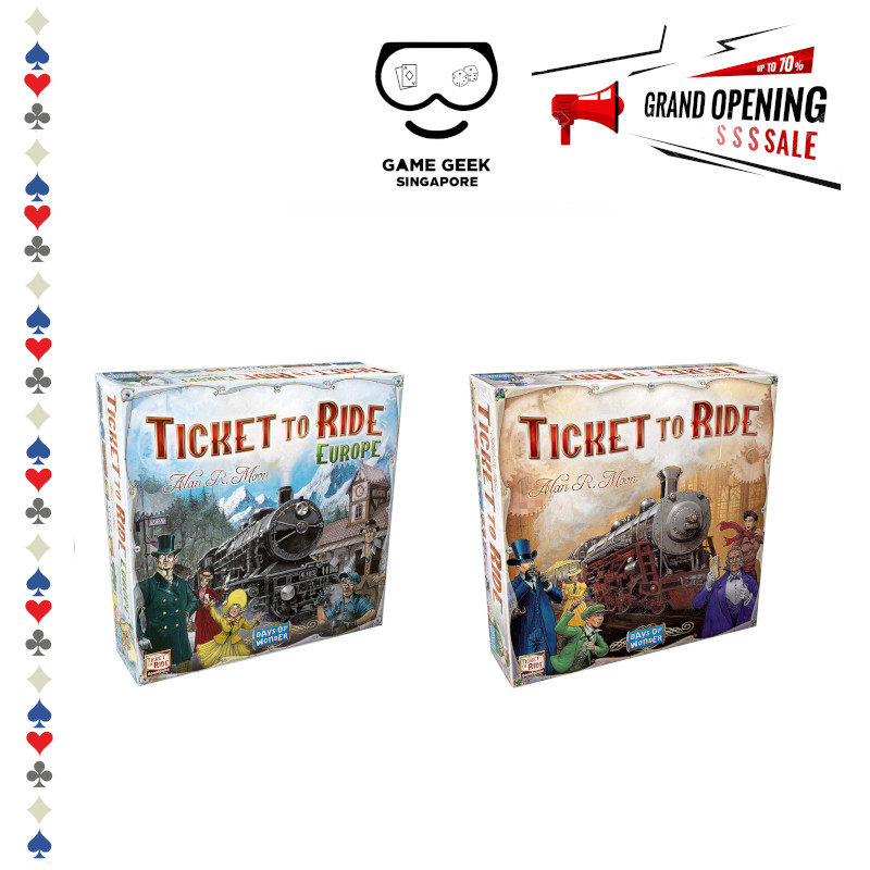 Ticket To Ride (ยุโรป / สหรัฐอเมริกา)