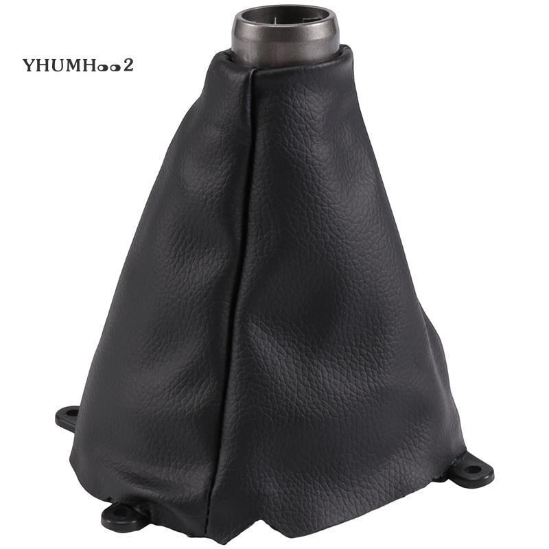 [yhumh002]เกียร์รถยนต์ Gaiter Shift Shifter Boot Manual หนัง PU สําหรับ 2006-2011 77298--D01ZA