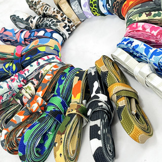 1คู่แฟชั่นใหม่ที่มีสีสันบุคลิกภาพรองเท้าสตริงเชือกผูกรองเท้า…