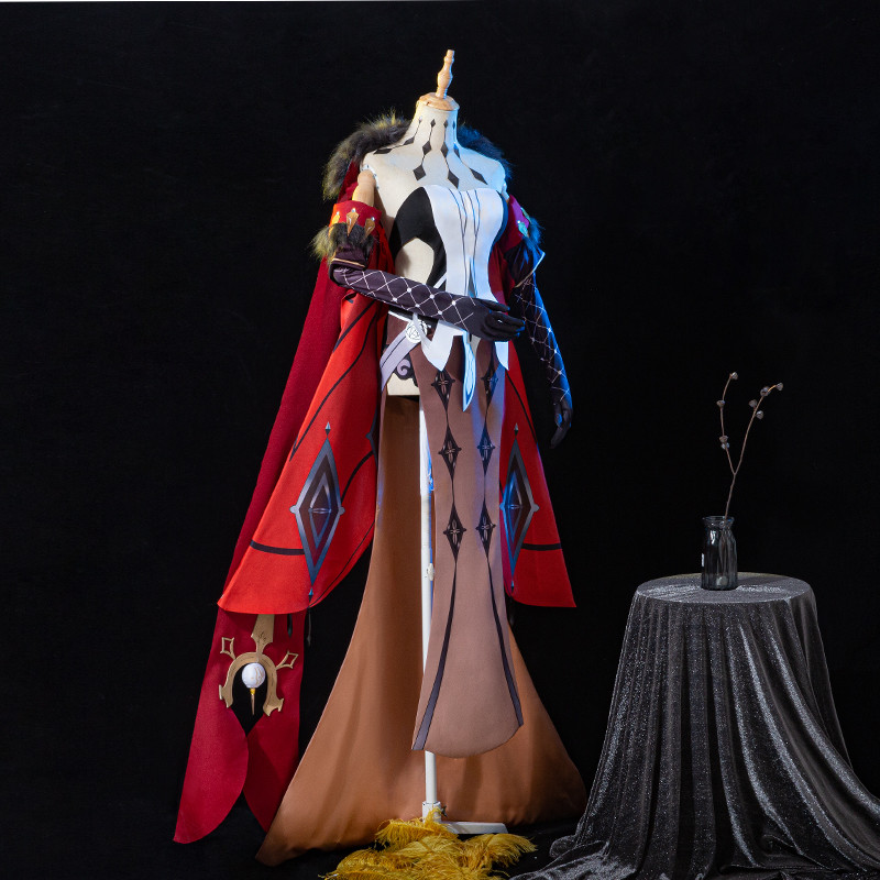 ชุดคอสเพลย์ Gorilla Witch Genshin & Fools Eleventh CEO Yuji สุภาพสตรียาวกระโปรง