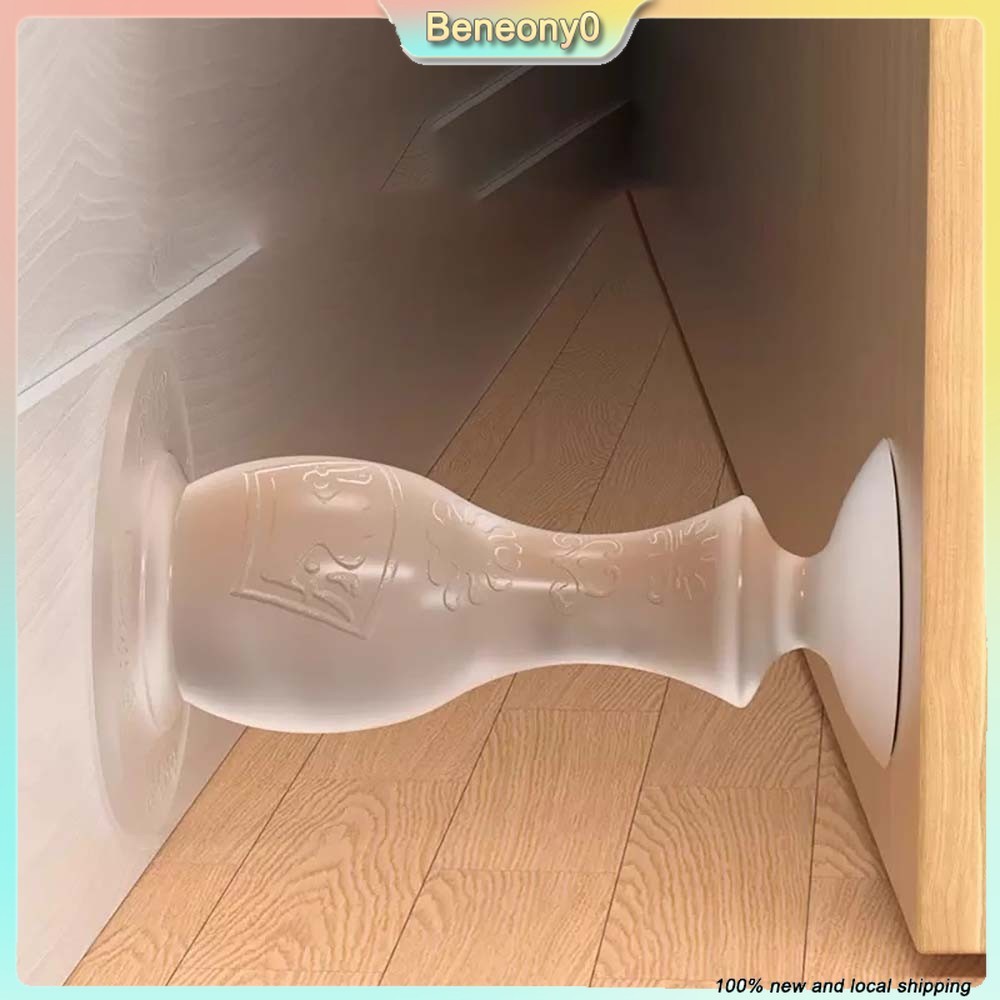 READY 2PCs กันชนประตู Punch-free Anti-collision ห้องน้ําห้องนอน Silent Pad ซิลิโคนกันชนประตูพลาสติก
