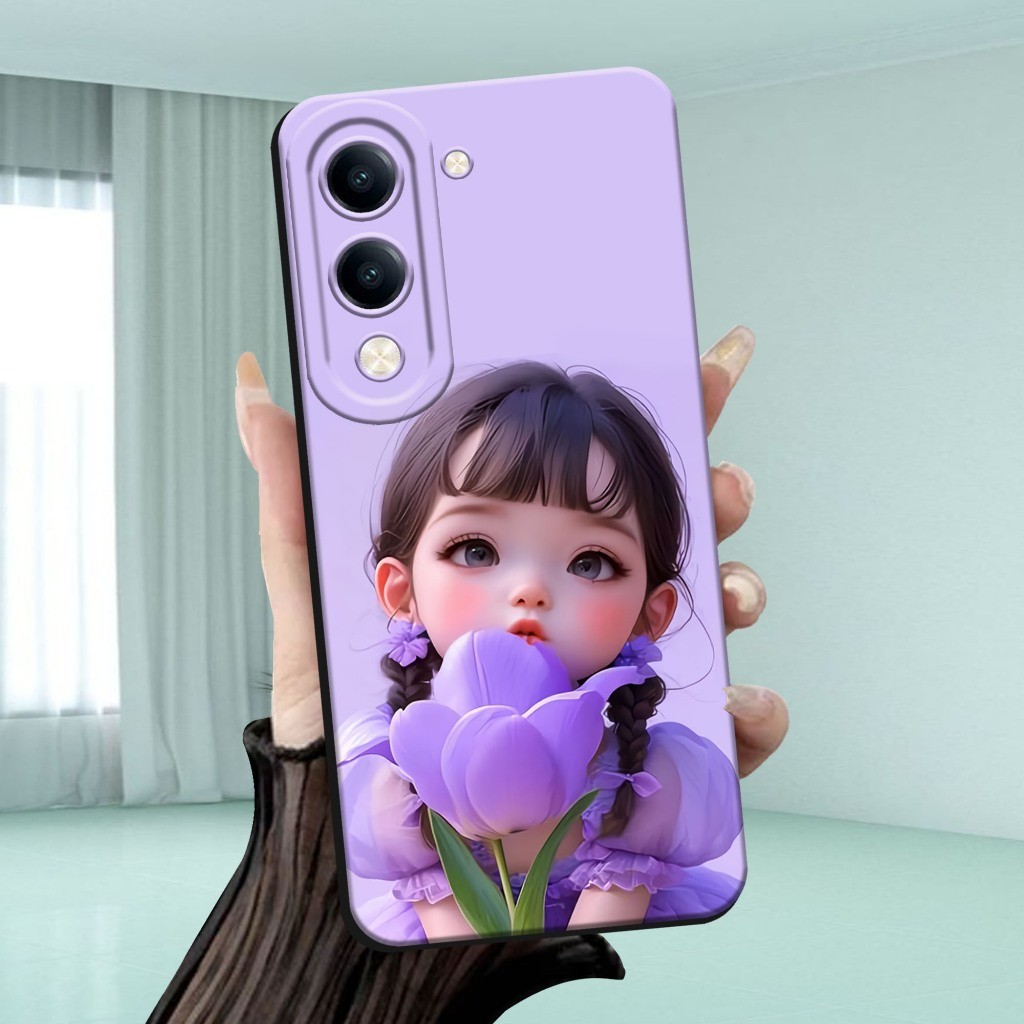 เคส HP Vivo Y04s Vivo Y04 Y04s 4G เคสล่าสุด 2025 Softcase ซิลิโคน Hardcase ตัวป้องกันโทรศัพท์