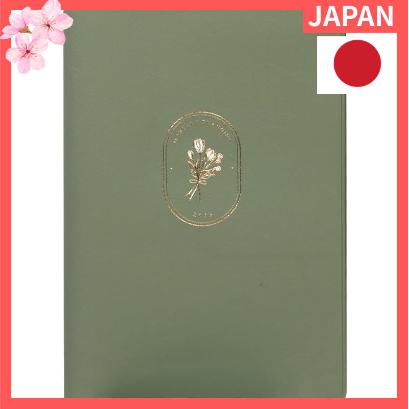 Labclip B6 Monthly Planner 2026 - Light Burjon Edition (Start: October 2025)【Direct from Japan】
