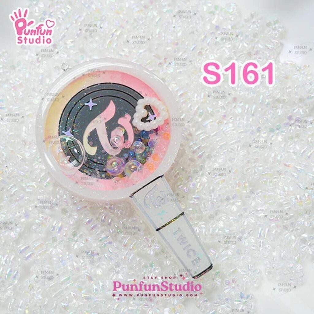 S161 Twice Lightstick Shaker Mold / K-POP / Shaker Mold / Silicone Mold