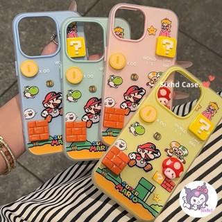 SAMSUNG 3Dการ์ตูนSuper Marioตุ๊กตาปลอกสําหรับSamsung Galaxy S24 Ultra S25 FE S23 Plus A25 A26 A33 A34 A35 A36 A52 A52s A53 A56 A73 5Gเคสโทรศัพท์หญิง 2in1 ซิลิคอนเยลลี่นุ่ม