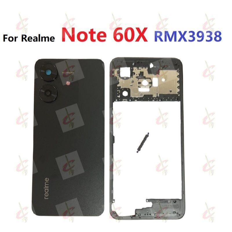 ฝาหลังสําหรับ Realme Note 60X กรอบกลาง RMX3938