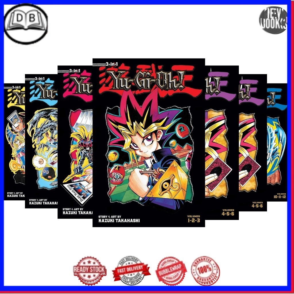 YU-GI-OH! การ์ตูนยูกิโอ! (ฉบับ 3-ใน-1) (ชุด 13 เล่ม)
