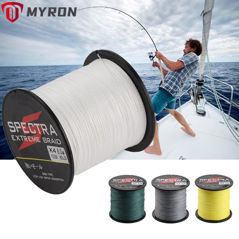 MYRON 6-80LB 4 Strands PE Braided Japan Multifilament Thread
