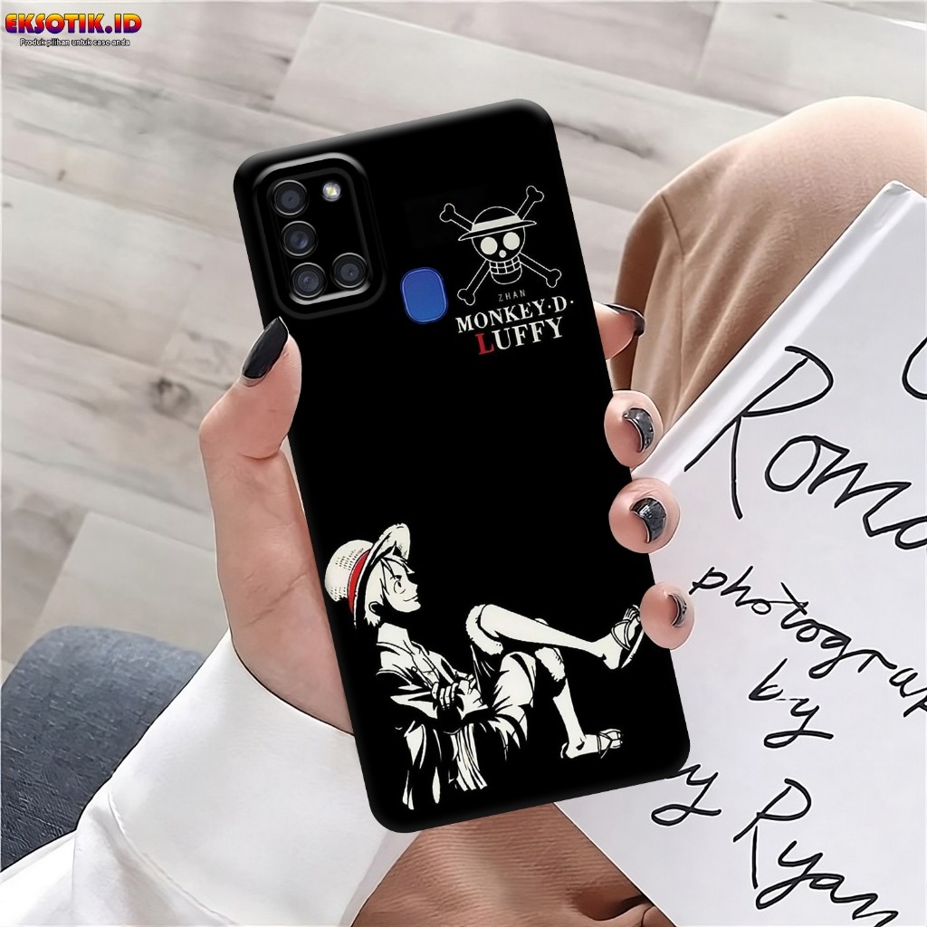 เคส HP SAMSUNG A21S - เคส SAMSUNG A21S - เคส LUFFY - ผิวโทรศัพท์มือถือ - SAMSUNG A21S Silicone - เคส