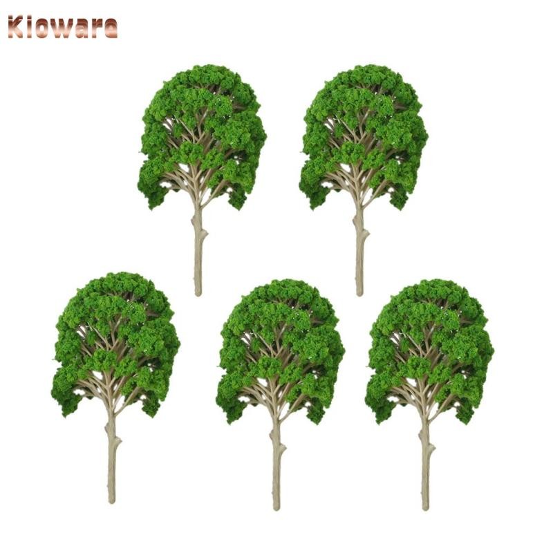 Kloware 5x 15 ซม.รุ่นต้นไม้สําหรับสถาปัตยกรรมรถไฟ Wargame Park Scenery