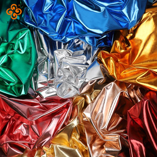 สแปนเด็กซ์ยืดสูง สีบรอนซ์ เลื่อมสีทึบผ้า 4 ทางผ้ายืด ทําเอง …