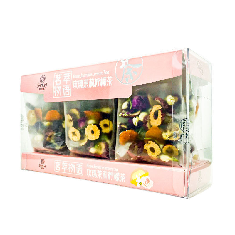 Youyouyou木质修正品玫瑰 found มะนาวชา花茶合装高12包盒装 合型Jiliang Mu Ming Extract Story Rose Jasmine Lemon Camellia