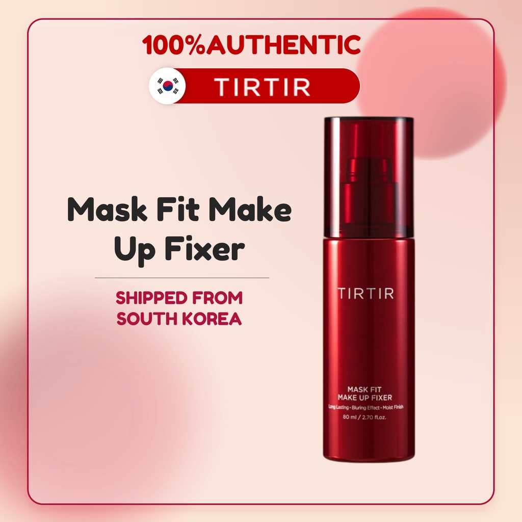[TIRTIR] Mask Fit Make Up Fixer 80ml / Make up setting & Finishing spray