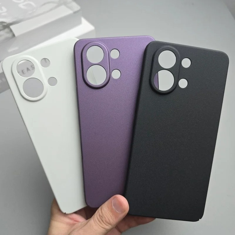 สําหรับ OPPO K13 Turbo Pro Frosted Sandstone Hard PC สําหรับ OPPO K13 Turbo Matte กันชนกันกระแทกกรณี
