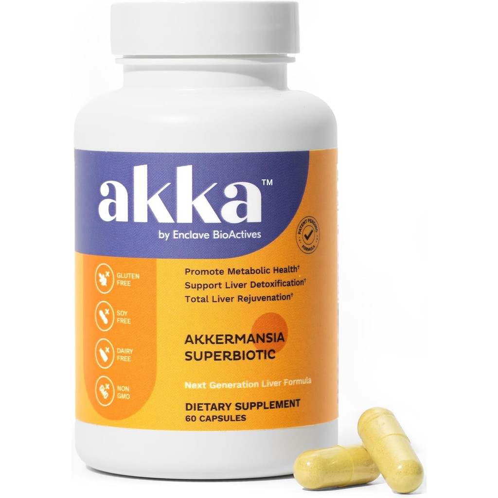 AKKA Premium Liver Cleanse Detox & Repair Superbiotic: Liver Detox, Regeneration, & Restoration Live