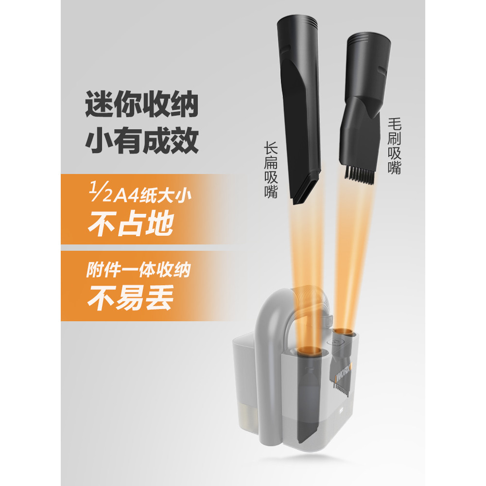 WX030 เครื่องดูดฝุ่นทรงพลังในครัวเรือนแบบชาร์จไฟได้รถ