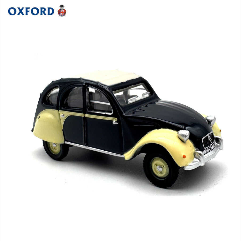 OXFORD Citroen 2CV รถรุ่นจําลองคอลเลกชันเครื่องประดับรถคลาสสิก 1/76 XFBB