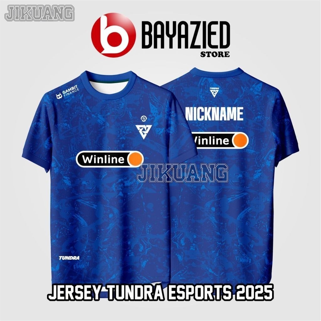 Jersey TUNDRA ESPORTS WINNER TI 11 DOTA2 2022Free Custom ชื่อและหมายเลข JK