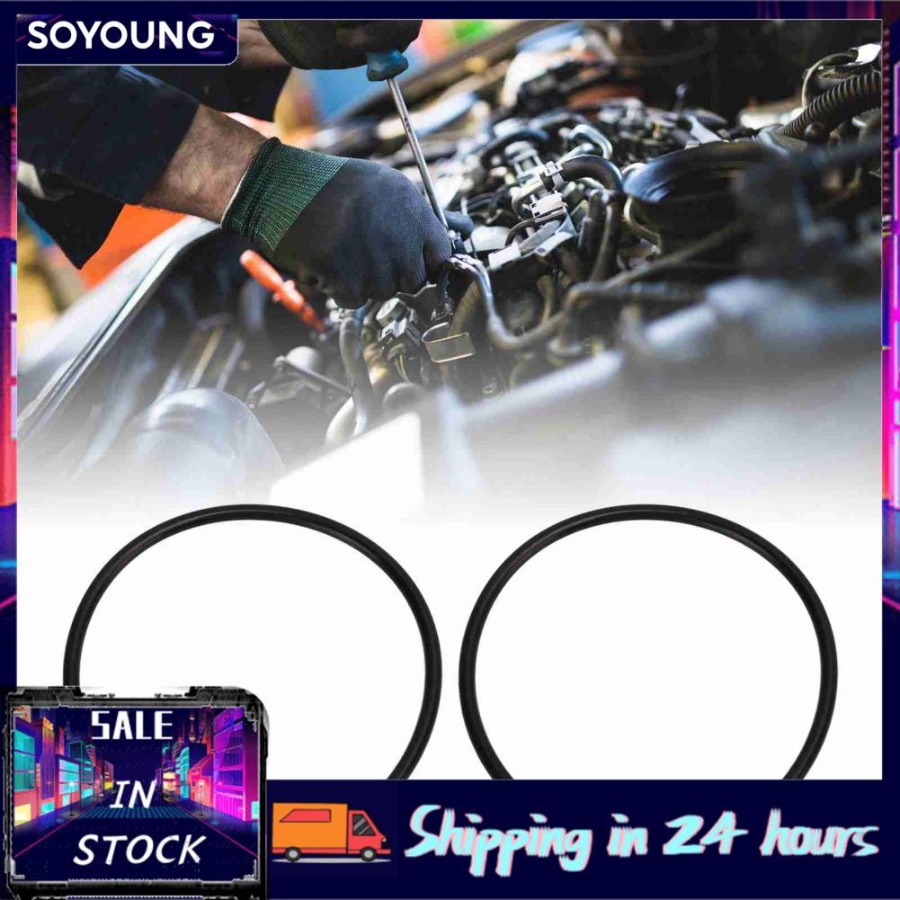 Soyoung เครื่องทำความเย็นน้ำมัน Soyoung 2pcs เครื่องยนต์ O ยาง 91316 PE7 730 การเปลี่ยนสำหรับปี 1991