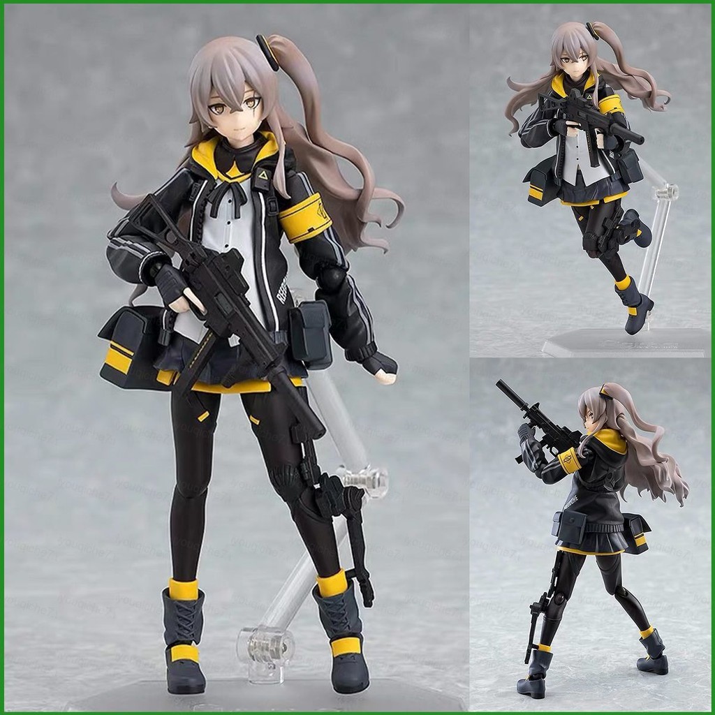 SY Girls Frontline UMP45 Figma Action Figure Movable Joints ตุ๊กตาของเล่นสําหรับเด็กตกแต่งบ้านของขวั
