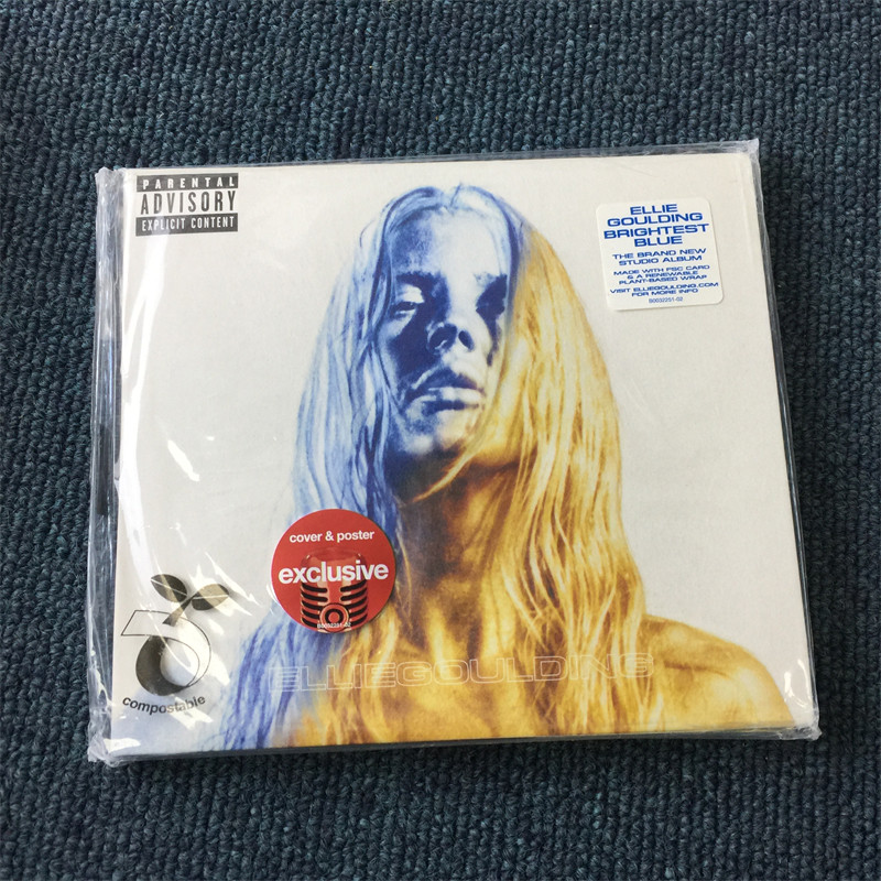 (ใหม่เอี่ยม ) 艾丽高 Ellie Goulding Brightest Blue 流行电子 zeng