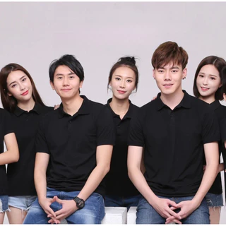 MKL เสื้อโปโล คอปก เนื้อผ้าอย่างดี ผ้าไม่ยืด ดูแลง่ายใส่สบาย ไม่ต้องรีด ใส่ได้ทั้งชายและหญิงผ้าบางใส่สบาย #9120TR