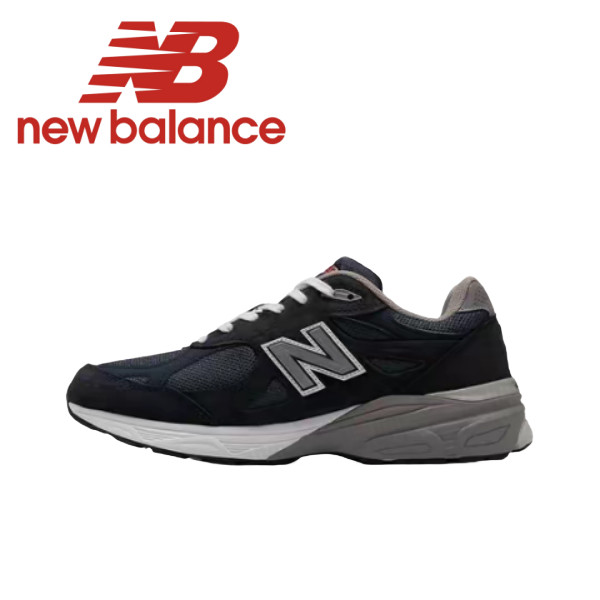 ของแท้ 100% New Balance 990 NB990 M990NB3 Black รองเท้าผ้าใบสำหรับผู้ชาย และผู้หญิง