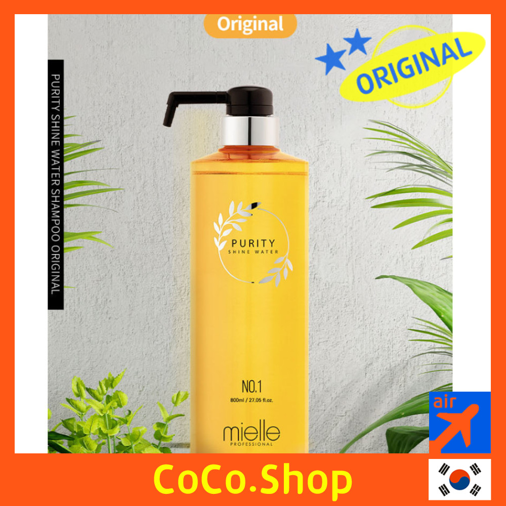 Mielle Purity Shine Water Shampoo 800mL / Hair Fill-Up 400mL