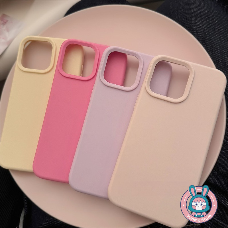 Dopamine Matte Casing สําหรับ Redmi Note 15 14 13 12 Pro Plus Turbo 12R 12T Pro Plus 5G Solid Candy Color Phone Case เรียบง่ายน่ารักสีสัน Frosted Plain Cases Soft ฝาหลัง - รูปที่ 6