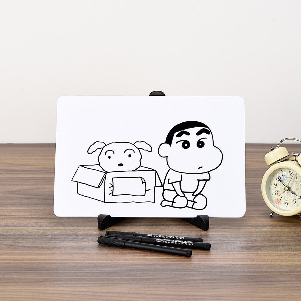 TOEFL Test ไวท์บอร์ด gre Test ไวท์บอร์ดขนาดเล็ก Desktop Erasable Writing Board Note Board Memo a43 S