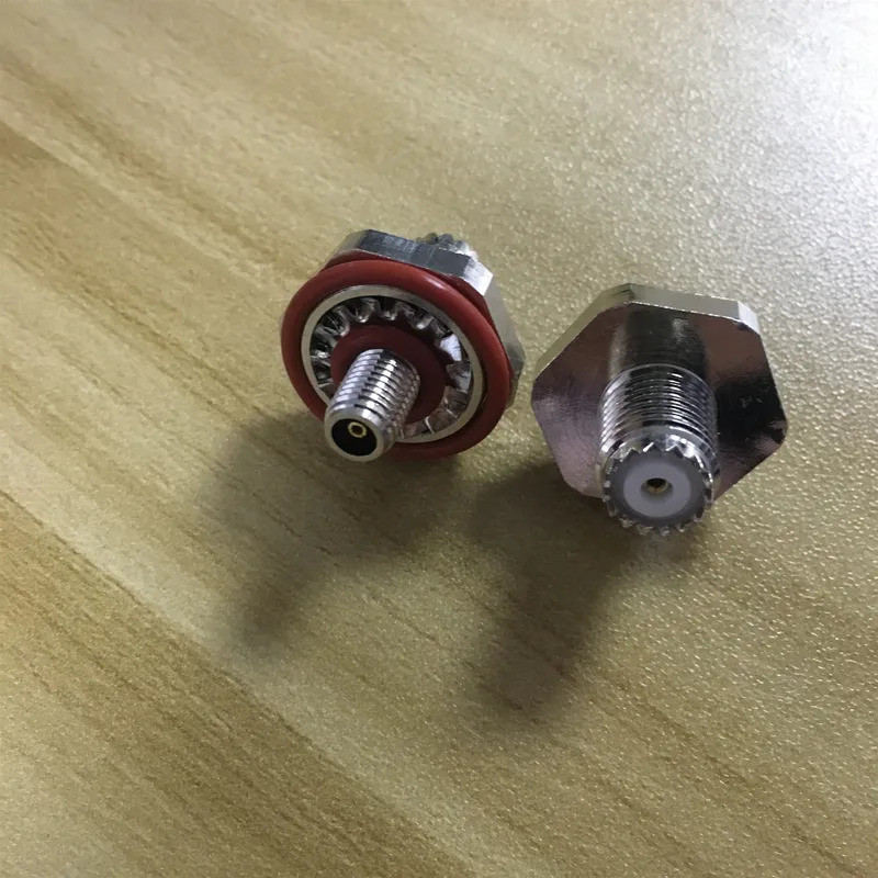 5x ขั้วต่อซ็อกเก็ตเสาอากาศสําหรับ motorola GM3188 GM3698 GM140 EM400 EM400 EM300 รถฐานวิทยุ