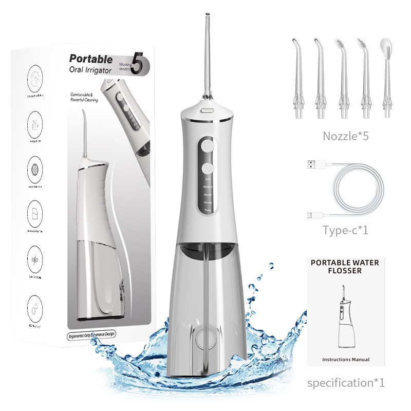 Flosserไฟฟ้า Flosser แบบพกพา Flosser น้ํา ปากในครัวเรือนโดยเฉพาะสําหรับทันตแพทย์20260618