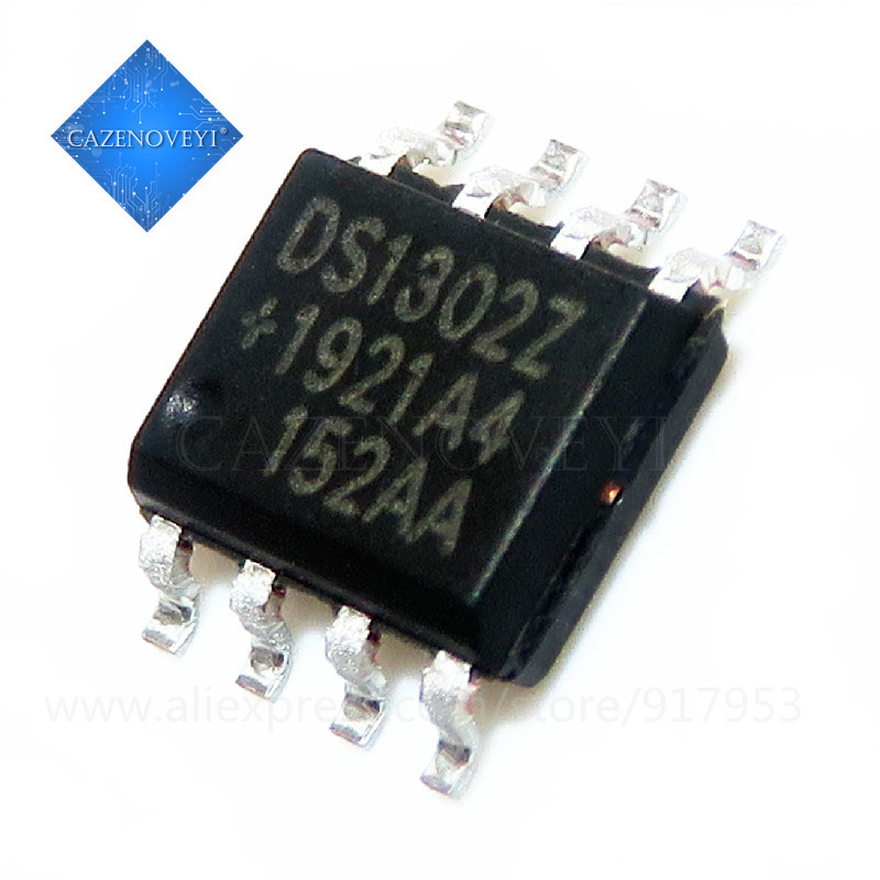 10 ชิ้นใหม่ DS1302 DS1302Z DS1302ZN SOP8 Trickle ชาร์จชิปตั้งเวลา